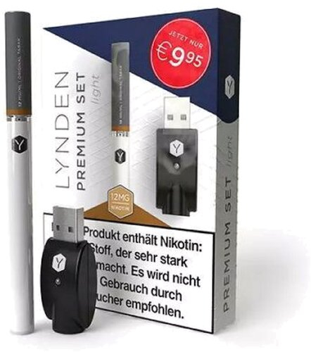 LYNDEN E-Zigaretten Premium Set Light LYNDEN E-Zigaretten Premium Set Light