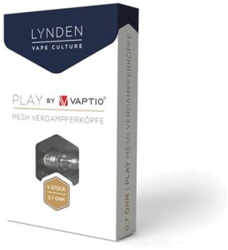 LYNDEN Play Mesh Coils Verdampferköpfe 0,7 Ohm 5 Stück