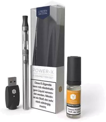 Lynden Power-X e-Zigaretten Starterset Lynden Power-X e-Zigaretten Starterset