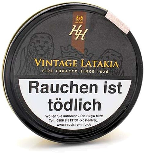 Mac Baren HH Vintage Latakia Pfeifentabak 50g Dose Mac Baren HH Vintage Latakia Pfeifentabak 50g Dose