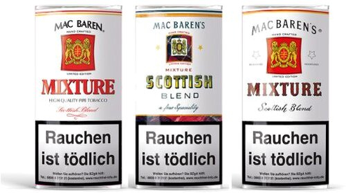 1x Mac Baren Mixture Scottish Blend 50g Limited Heritage Edition