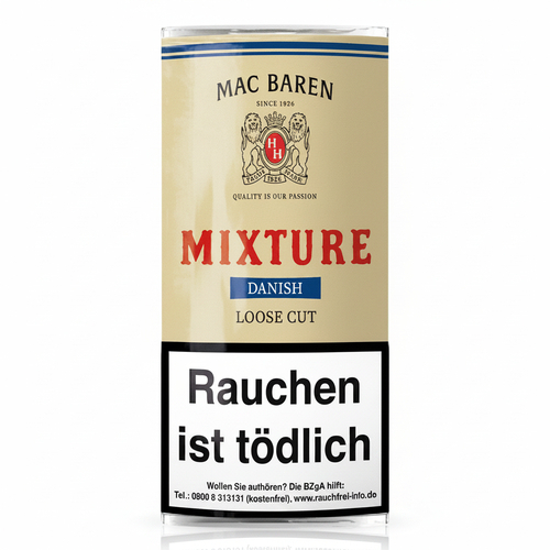 Mac Baren Pfeifentabak Danish Mixture 50g Päckchen
