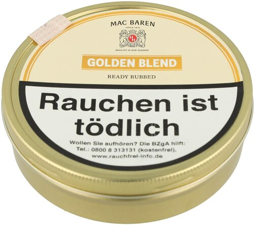 Mac Baren Pfeifentabak Golden Blend 100g Dose Mac Baren Pfeifentabak Golden Blend 100g Dose