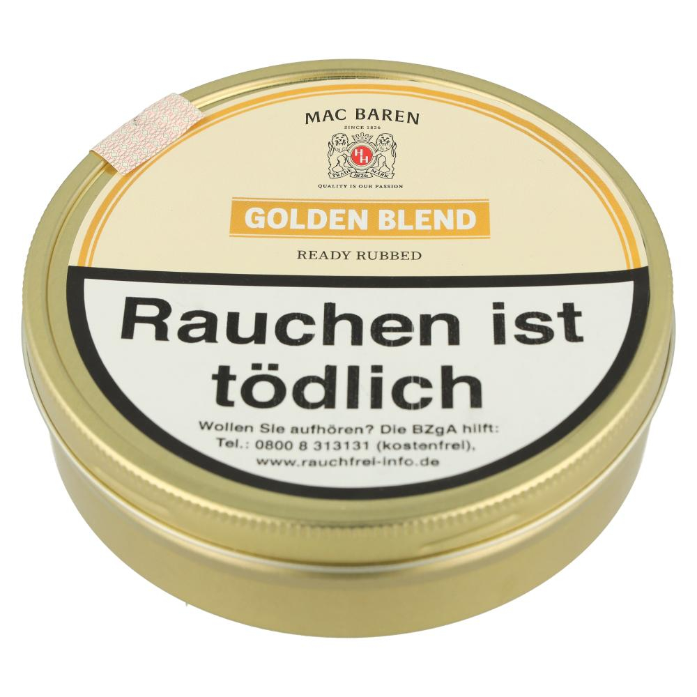 Mac Baren Pfeifentabak Golden Blend 100g Dose Mac Baren Pfeifentabak Golden Blend 100g Dose