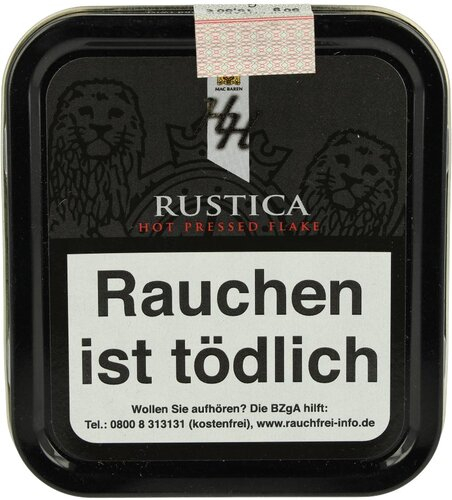 Mac Baren Pfeifentabak HH Rustica 50g Dose Mac Baren Pfeifentabak HH Rustica 50g Dose