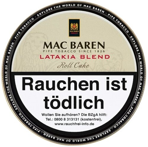 Mac Baren Pfeifentabak Latakia Blend 100g Dose Mac Baren Pfeifentabak Latakia Blend 100g Dose