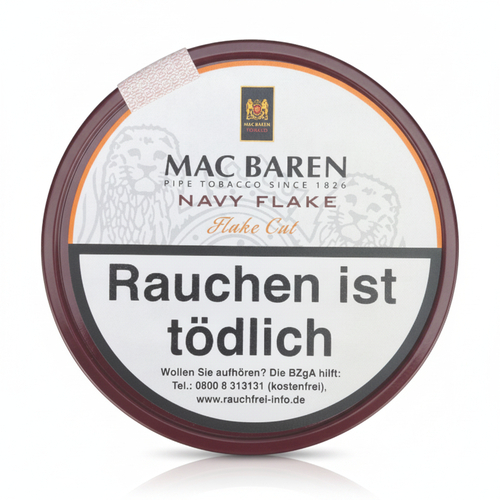 Mac Baren Pfeifentabak Navy Flake 100g Dose