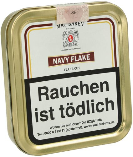 Mac Baren Pfeifentabak Navy Flake 50g Dose
