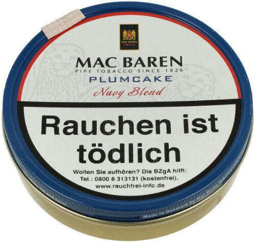 Mac Baren Pfeifentabak Plumcake 100g Dose