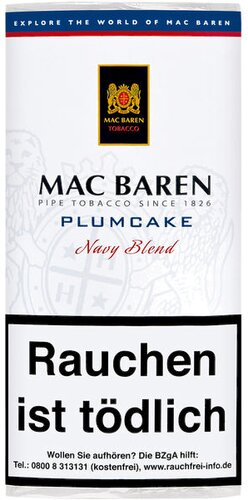 Mac Baren Pfeifentabak Plumcake 50g Päckchen Mac Baren Pfeifentabak Plumcake 50g Päckchen