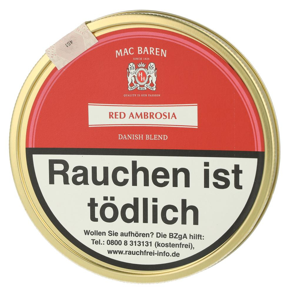 Mac Baren Pfeifentabak Red Ambrosia 100g Dose Mac Baren Pfeifentabak Red Ambrosia 100g Dose