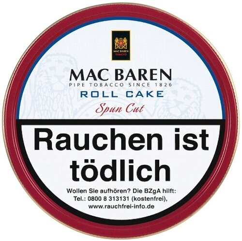 Mac Baren Pfeifentabak Roll Cake 100g Dose