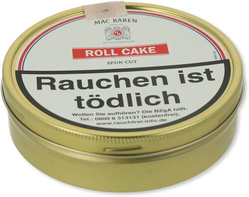 Mac Baren Pfeifentabak Roll Cake 100g Dose