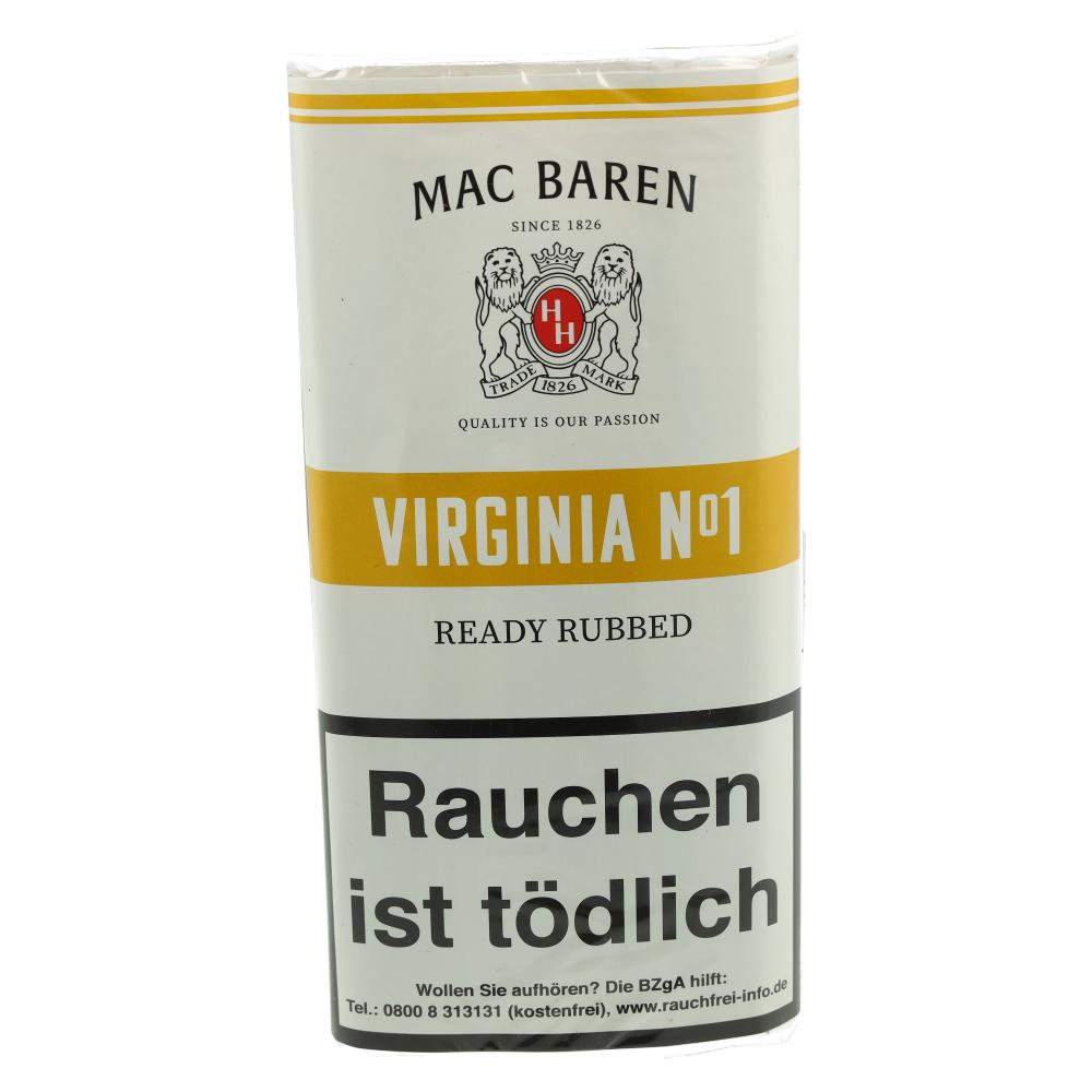 Mac Baren Pfeifentabak Virginia No 1 50g Päckchen Mac Baren Pfeifentabak Virginia No 1 50g Päckchen