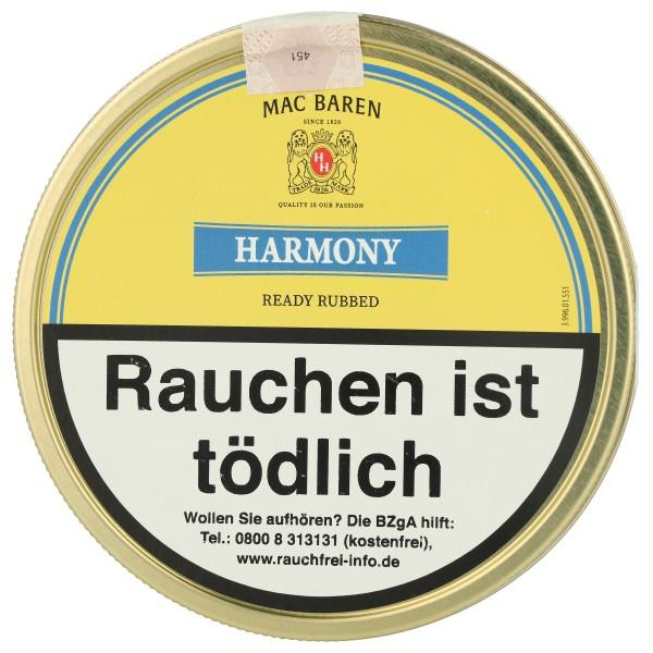 Mac Baren Tabak Harmony 100g Dose Pfeifentabak Mac Baren Tabak Harmony 100g Dose Pfeifentabak
