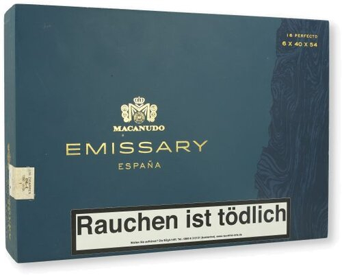 Macanudo Emissary Espana Perfecto Zigarren 16 Stk.