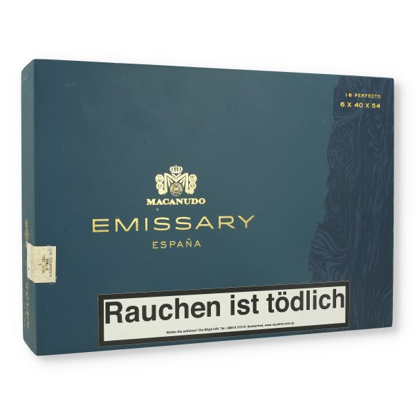 Macanudo Emissary Espana Perfecto Zigarren 16 Stk.