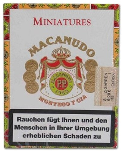 Macanudo Miniature Zigarillos Macanudo Miniature Zigarillos
