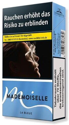 Mademoiselle La Bleue Zigaretten 20er Mademoiselle La Bleue Zigaretten 20er