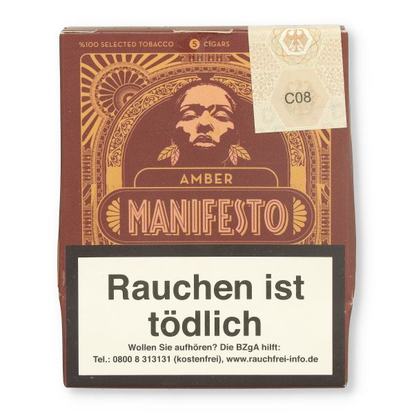 Manifesto Amber Zigarren 5 Stk.