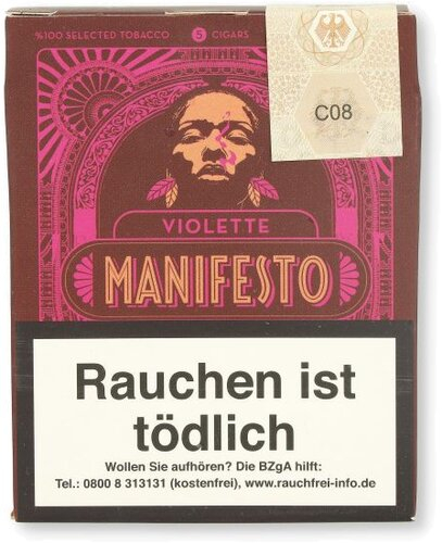 Manifesto Violette Zigarren 5 Stk. Manifesto Violette Zigarren 5 Stk.