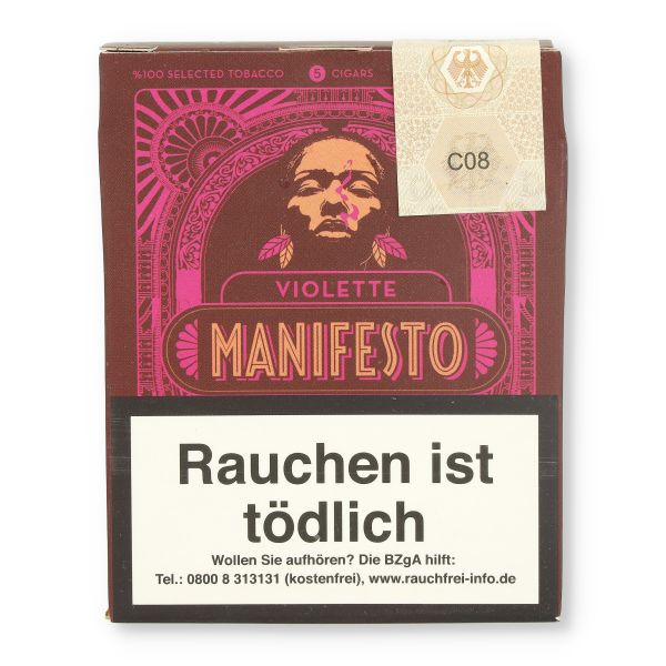Manifesto Violette Zigarren 5 Stk.