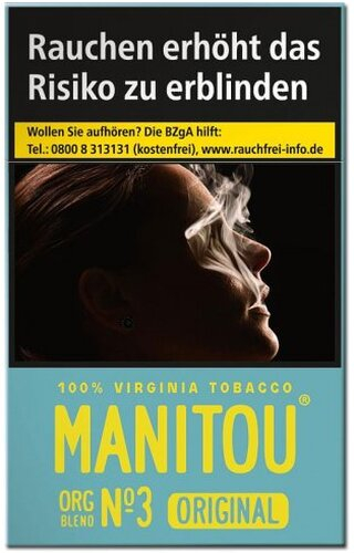 Einzelpackung Manitou ohne Zusätze ORG Blend No.3 Sky (1x20)