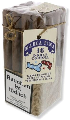 Marca Fina Panama Double Corona Zigarren 16 Stk. Marca Fina Panama Double Corona Zigarren 16 Stk.