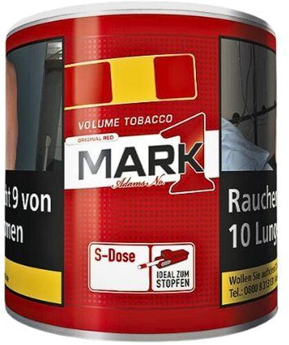 Mark 1 Volumen Tabak Original Red 50g Dose Mark 1 Volumen Tabak Original Red 50g Dose