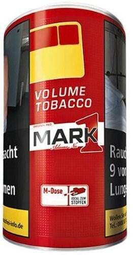 Mark 1 Volumen Tabak Original Red 80g Dose