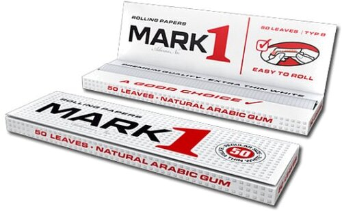 Mark 1 Zigarettenpapier Weiß