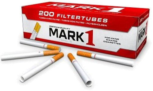 Mark 1 Zigarettenhülsen 200 Stück Mark 1 Zigarettenhülsen 200 Stück