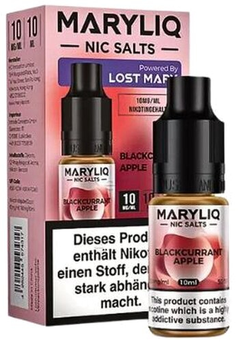 Maryliq Nic Salts Blackcurrant Apple 10mg