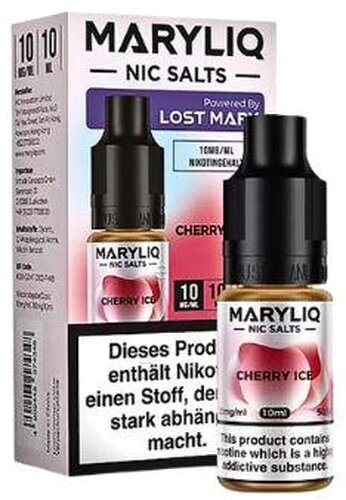 Maryliq Nic Salts Cherry Ice 10mg Maryliq Nic Salts Cherry Ice 10mg
