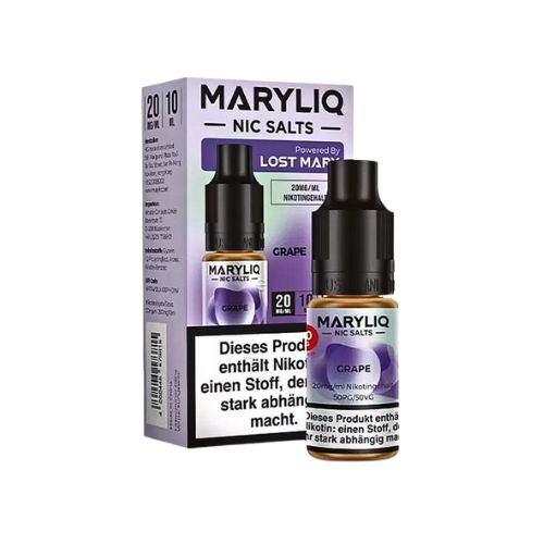 Maryliq Nic Salts Grape 20mg Maryliq Nic Salts Grape 20mg
