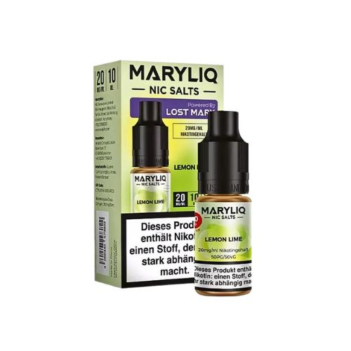 Maryliq Nic Salts Lemon Lime 20mg Maryliq Nic Salts Lemon Lime 20mg