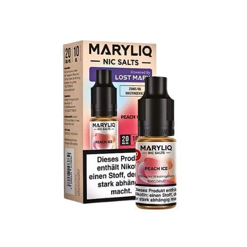 Maryliq Nic Salts Peach Ice 20mg Maryliq Nic Salts Peach Ice 20mg