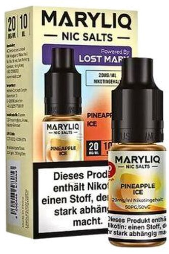 Maryliq Nic Salts Pineapple Ice 20mg