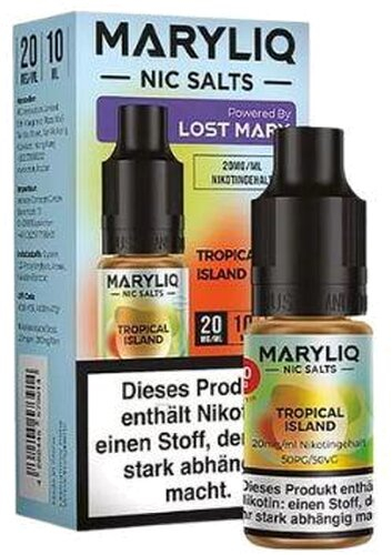 Maryliq Nic Salts Tropical Island 20mg Maryliq Nic Salts Tropical Island 20mg