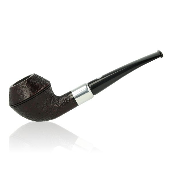 Mastro de Paja Eleganza Pfeife Sandgestrahlt Rotbraun S04