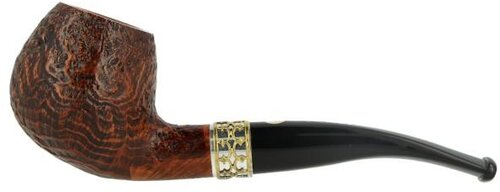 Mastro de Paja Pfeife Rococo Sandblast Brown 1
