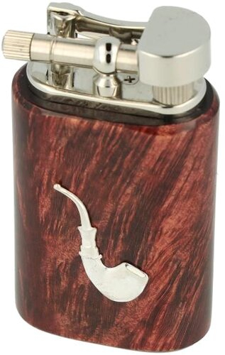 Mastro de Paja Pfeifenfeuerzeug Maestro Pipa Smooth Burgundy