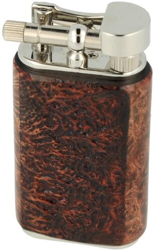Mastro de Paja Pfeifenfeuerzeug Maestro Sandblast Brown