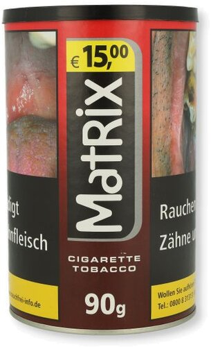 Matrix Tabak 90g Dose