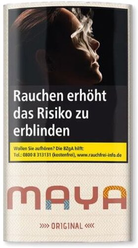 Maya Tabak Red ohne Zusatzstoffe 30g Päckchen Zigarettentabak
