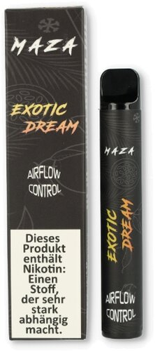 Maza Go Exotic Dream Einweg E-Zigarette 20mg Maza Go Exotic Dream Einweg E-Zigarette 20mg