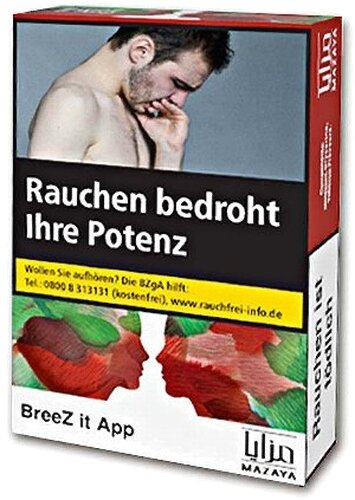 Mazaya BreeZ it app (Doppelapfel & Minze) 50g Wasserpfeifentabak Mazaya BreeZ it app (Doppelapfel & Minze) 50g Wasserpfeifentabak