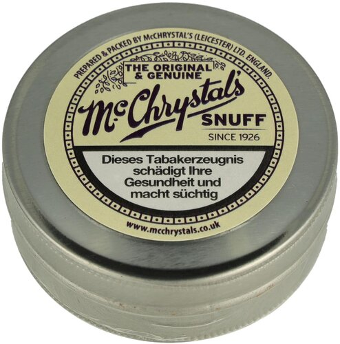 Mc Chrystals Original und Genuine Snuff 8,75g Mc Chrystals Original und Genuine Snuff 8,75g