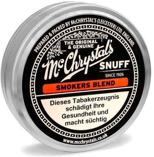Mc Chrystals Smokers Blend Snuff 4,4g