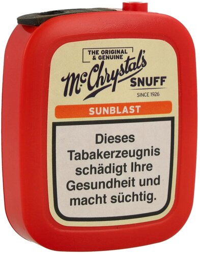 Mc Chrystals Sunblast Snuff 8g Dose